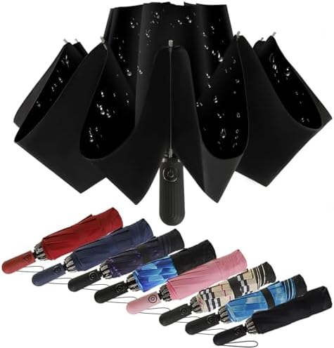 Compact Travel Umbrella with UV Protection