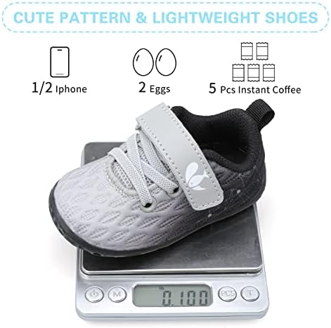 FEETCITY Infant First Walking Shoes for Boys Girls