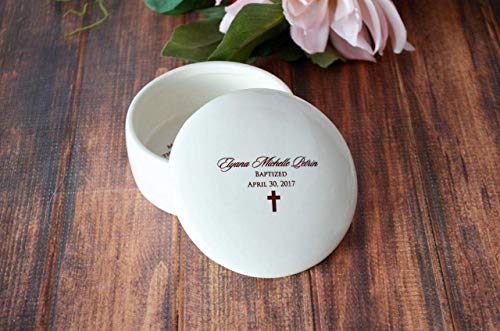Personalized Baptism Gift Box with Irish Blessing and Name