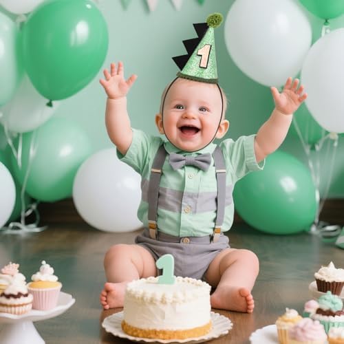 Cecliy Dinosaur Birthday Hat for Boy Party Decor Headwear