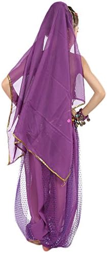 Girls Dance Outfit Handmade Chiffon Top and Pants Set