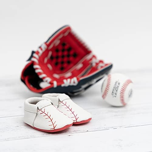 BirdRock Baby Fringeless Moccasin Shoes for Newborns and Toddlers