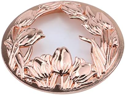 Rose Flowers Metal Candle Topper for Jar Candles