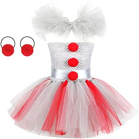 IBTOM CASTLE Toddler Creepy Clown Halloween Costume Set