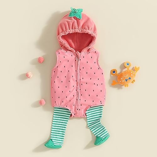 Merqwadd Halloween Baby Costume Velvet Outfit Avocado Pineapple