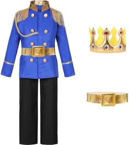 Gorkonpy Prince Costume for Boys Halloween