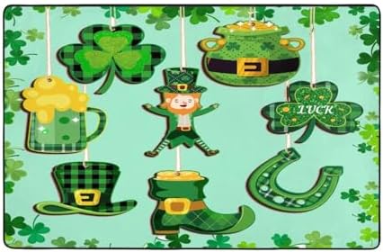 WENLIUNIAN St Patricks Day 60x39in Rug Pad