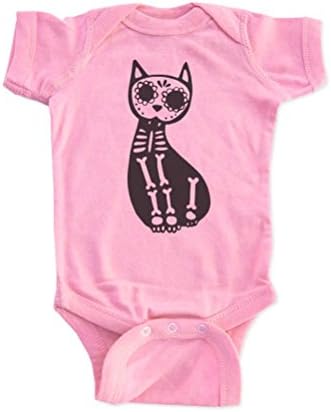 Hello Handmade Cat Skeleton Halloween Costume for Baby