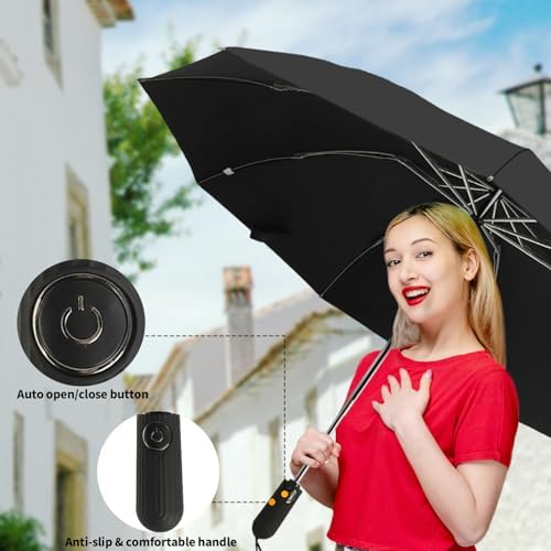 Compact Travel Umbrella with UV Protection
