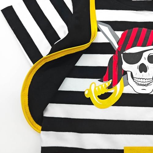 Xuomuen Pirate Costume for Boys Halloween