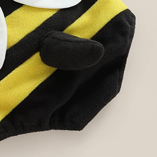 Madjtlqy Halloween Bee Costume for Baby 2pcs Set