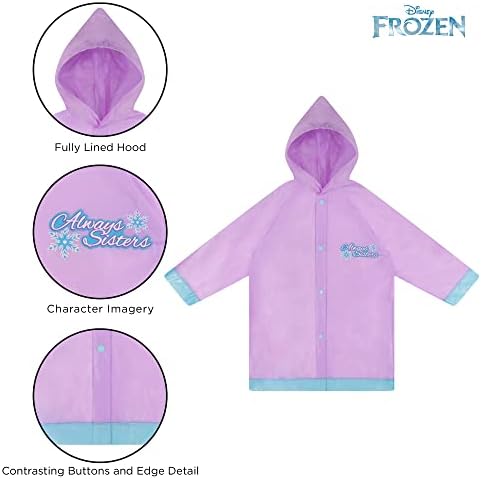 Disney Frozen Girls Umbrella and Slicker Set Ages 4-7