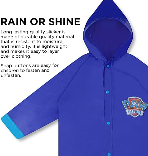 Nickelodeon Paw Patrol Slicker and Umbrella Set for Kids