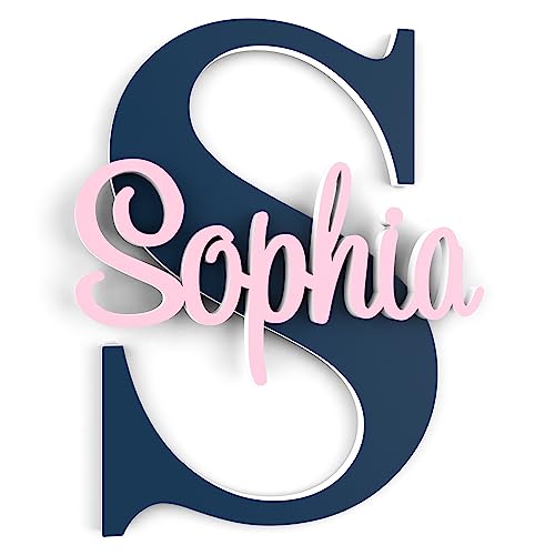 Personalized Baby Name Sign with Satin Finish