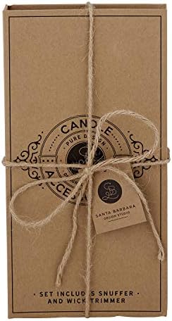 Santa Barbara Design Studio Candle Accessories Gift Kit 2-Pieces Black
