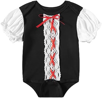 WENSIVIA Baby Girl Halloween Red Riding Hood Costume Set