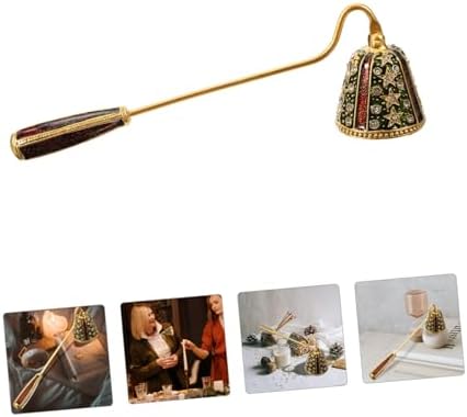Retro Candle Snuffer with Rhinestone Star Design