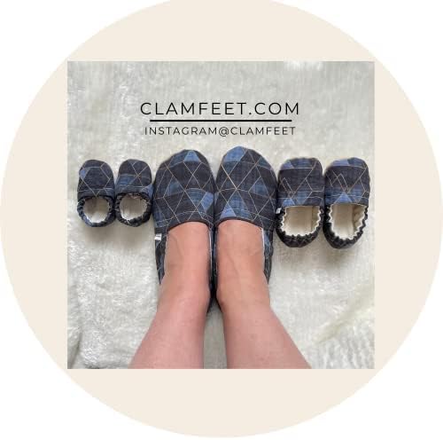 CLAMFEET Organic Soft Sole Baby Shoes for New Walkers 1