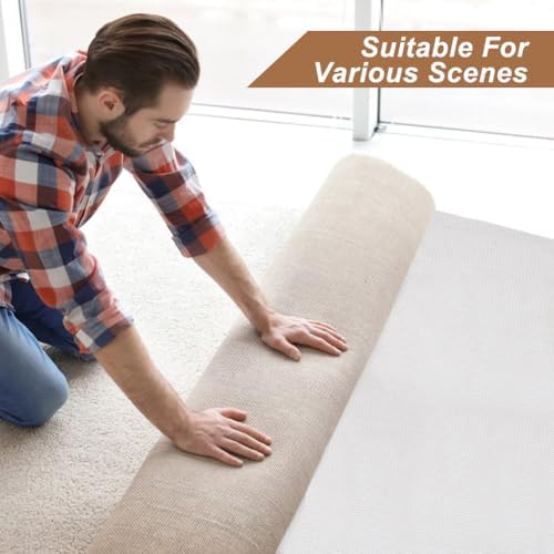 OLYCRAFT 78x59 Inch Anti-Skid Rug Pad Table Mat