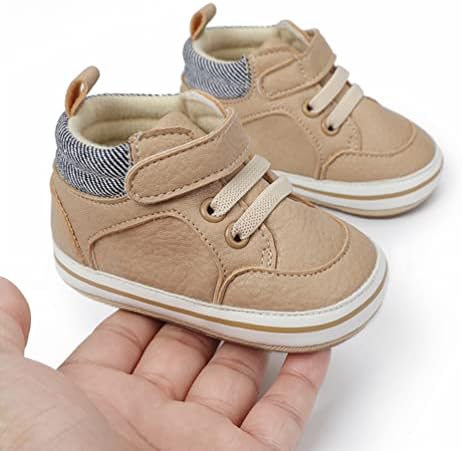 SABATUTU Baby Boys Girls Pre-Walking Sneakers with Anti-Slip Rubber Sole