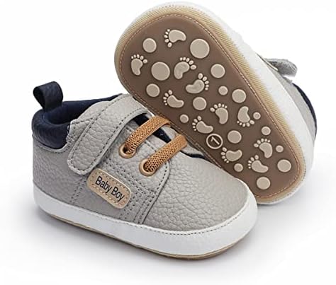 HsdsBebe Baby Cartoon Slippers with Rubber Sole