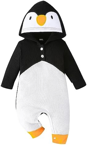 Gakizon Baby Penguin Halloween Outfit Long Sleeve Hoodie