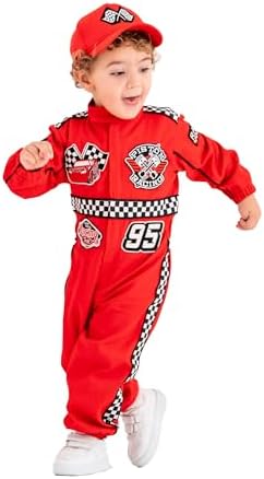 Handmade Race Car Driver Costume for Toddlers