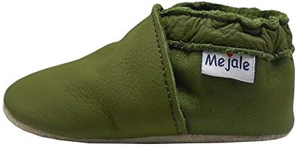 Mejale Soft Leather Baby Shoes for Crawlers and Walkers