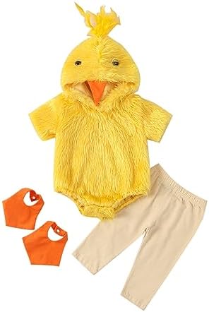 BeQeuewll Halloween Baby Chicken Costume Set 1