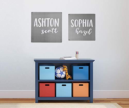 Custom Baby Name Sign - Say My Name Square Decor
