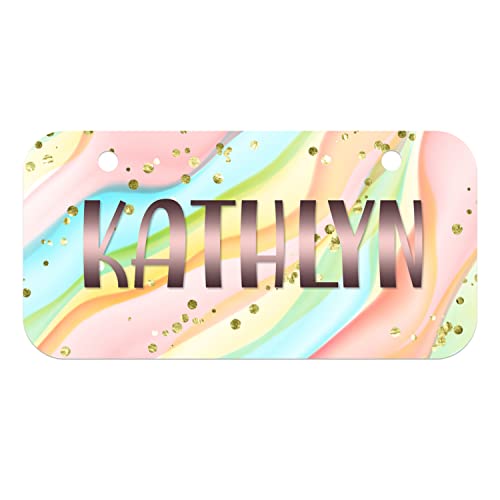 Artvibe Personalized Stroller Name Tag - Tropical Design