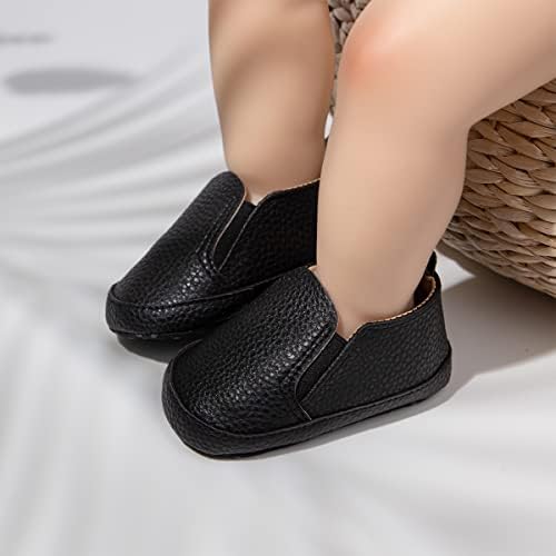 Meckior Soft Sole Baby Canvas Shoes for Newborns and Toddlers