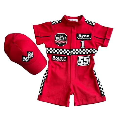 Costumes Club Handmade Race Car Driver Costume for Toddlers - 2T