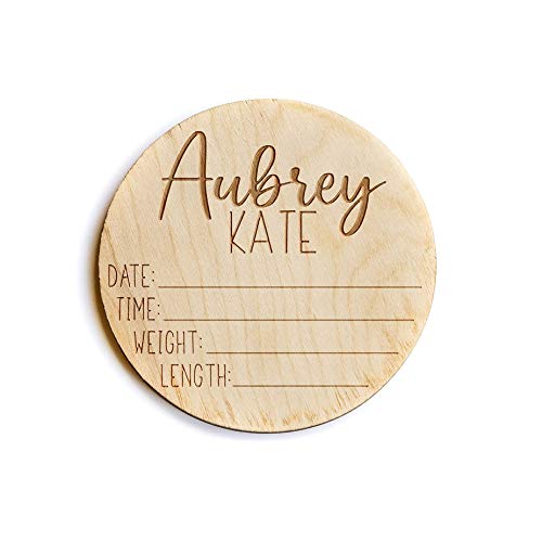 Newborn Announcement Sign - Baby Birth Welcome Sign