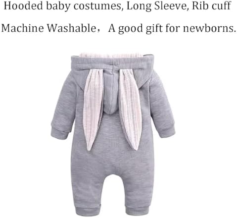 QIAONIUNIU Baby Bunny Costume for Easter