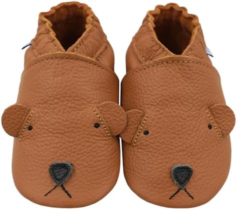 YIHAKIDS Leather Baby Shoes for 0-24 Months