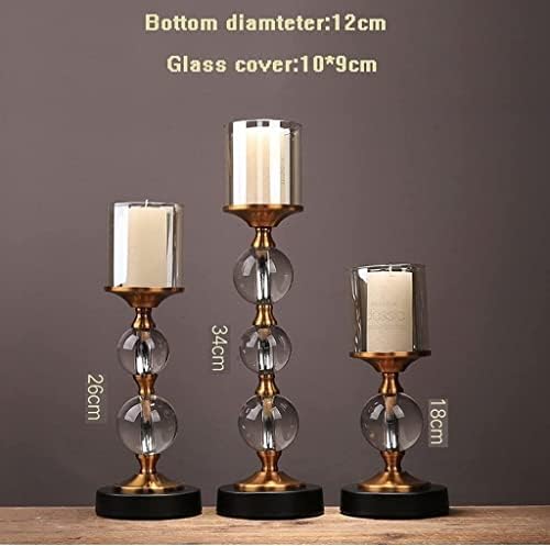 GaRcan Candlestick Holder Set Elegant Metal Candle Holders for Home and Events