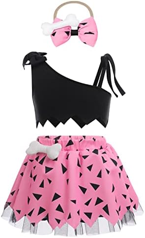 FYMNSI Toddler Caveman Costume for Girls Boys