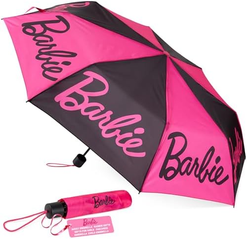 Barbie Telescopic Umbrella - Compact Stylish