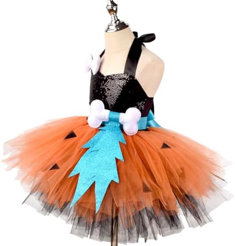 OBEEII Bamm-Bamm Halloween Costume for Kids