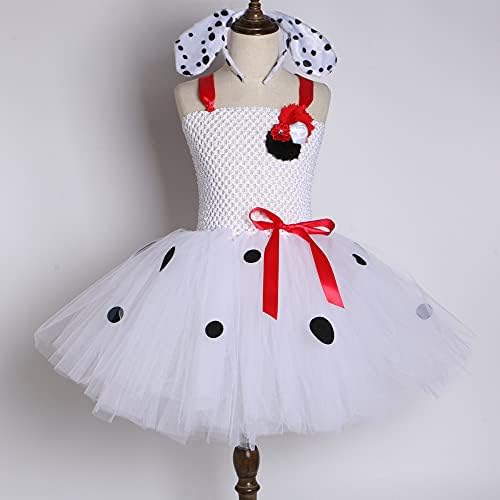 IBTOM CASTLE Dalmatian Costume Tutu Dress for Baby Girls