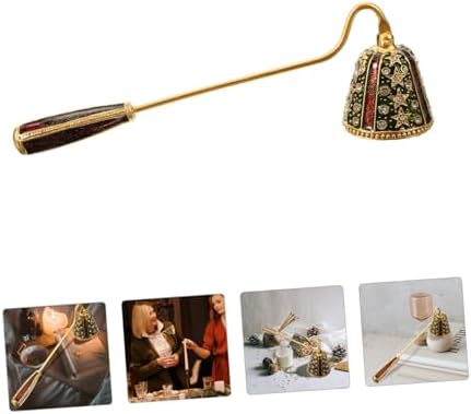 Alipis Star Design Rhinestone Candle Snuffer
