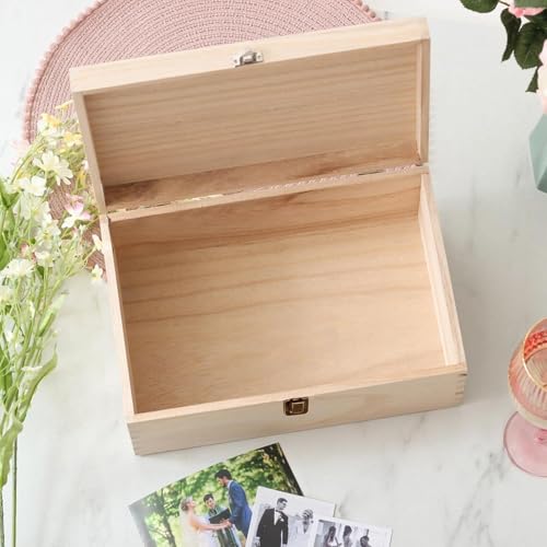 Personalized Baby Memory Box with Humming Bird Design 1