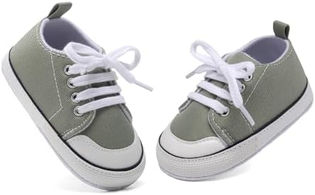 Khocadw Baby Shoes for 0-18 Months Non-Slip Soft Sole Sneakers