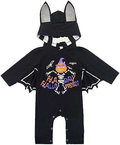 Zusnxaxe Newborn Baby Astronaut Bat Costume Outfit
