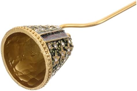Alipis Star Design Rhinestone Candle Snuffer
