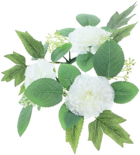 Artificial Flower Candle Ring for Weddings and Holidays