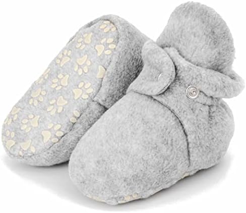 Mayaco Fleece Baby Booties for 0-18 Months