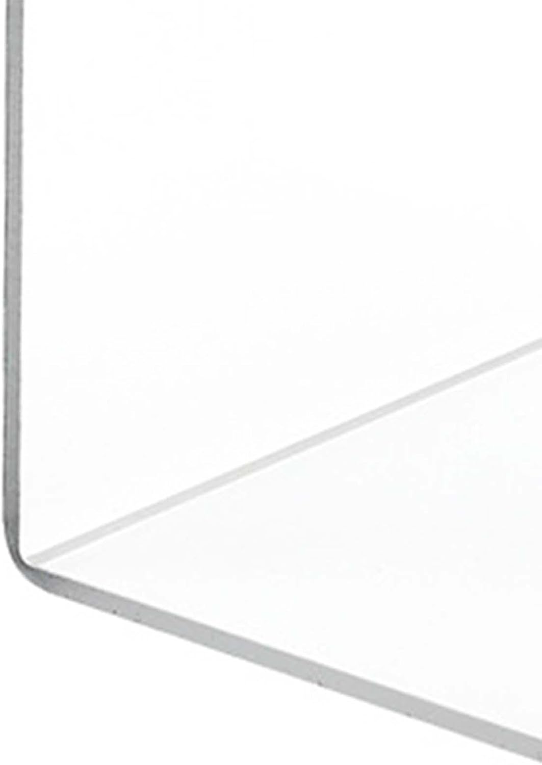 Acrylic Bookends Holder Organizer Non-Skid Book Stand 1