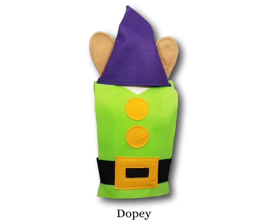 Snow White and Seven Dwarfs Costume Set for Kids 10-16 Years